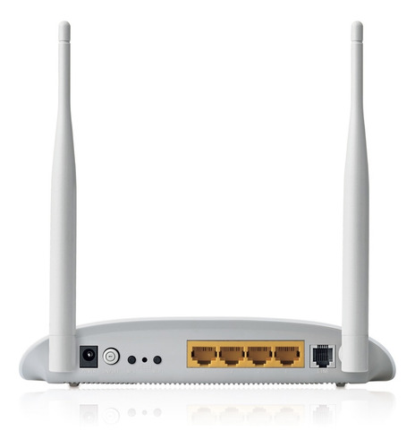 Imagen 3 de 4 de Modem Router Tp Link 8961n 2 Ant 300mbps Wifi Adsl Pp