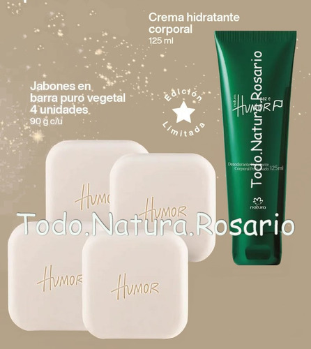 Natura Paz E Humor Masculino Rutina Kit Regalo
