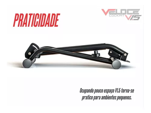 Suporte Veloce V1 Cockpit Para Volantes Logitech G25 G27 G29 G920 G923 -  Faz a Boa!