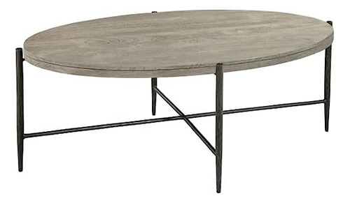 Hekman Furniture Bedford Park Mesa De Centro Ovalada, Gris