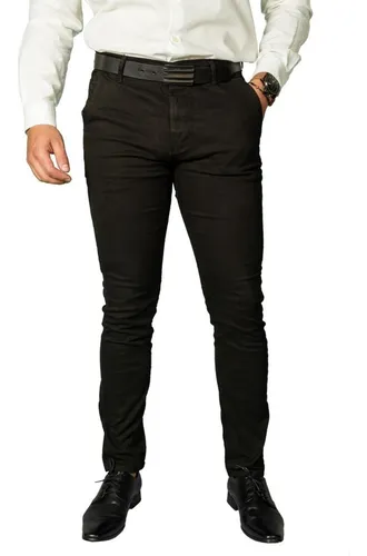 Pantalon gabardina skinny hotsell