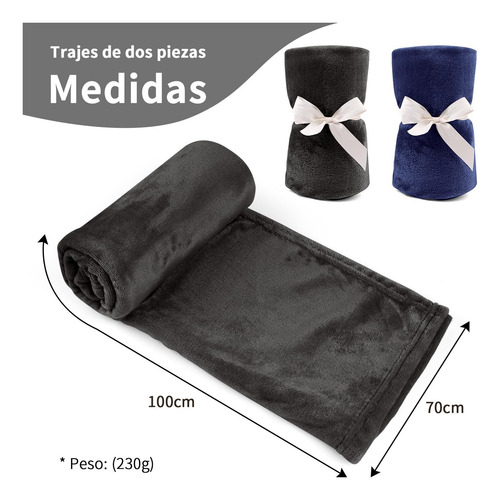 Cobija Bebé 2 Piezas Frazada De 100% Poliéster Ultrasuave