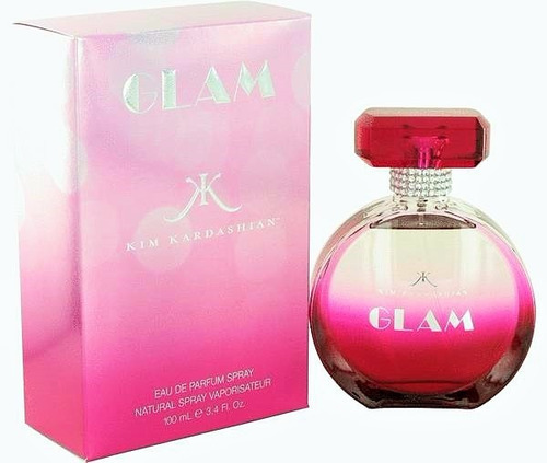 Perfume Kim Kardashian Glam Edp 100ml Feminino Original