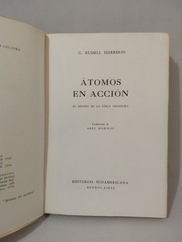 Átomos En Acción George Russell Harrison (Usado)