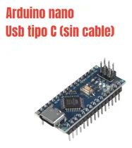 Comprar Arduino Nano V3 Atmega328pb Usb Tipo C Sin Cable