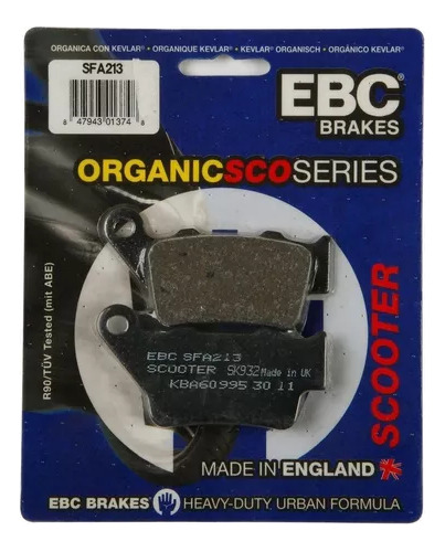 Pastillas De Freno Ebc Brakes Bmw Ce04 Electric
