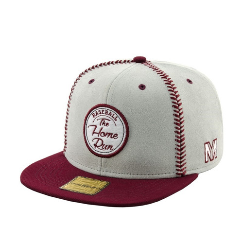 Bone Aba Reta Young Money Snapback Baseball Cinza