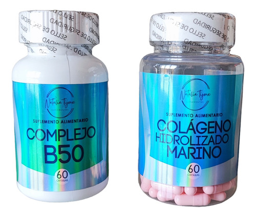 Complejo B50 50mg De Cada Vitam+ Colageno Hidrolizado Marino