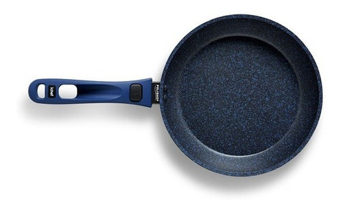 Panela Saute Grand 24cm Ichef Polishop C/ Cabo Removível Cor Azul