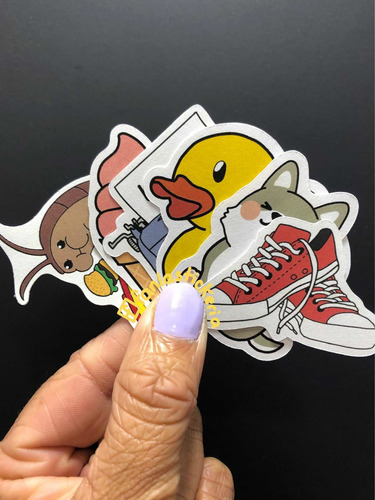 Imagen 5 de 10 de 105 Calcomanías, Stickers De Anime,comics,series Y Más.