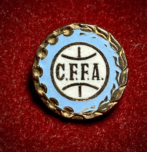 Antiguo Pin Cffa Argentina Consejo Federal Del Fútbol Arg