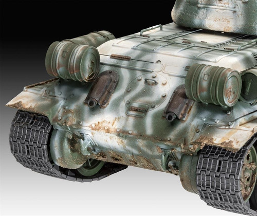Imagen 3 de 6 de Tanque T-34/85 - Escala 1/35 Revell 03319