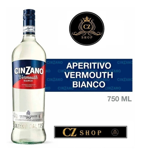 Vermouth Cinzano Bianco Botella - mL a $65