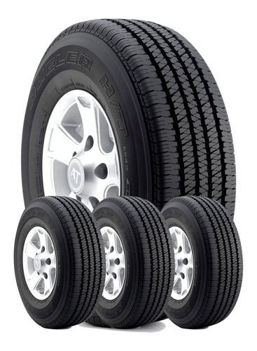 Kit 4u 255/60 R18 Dueler  H/t 684 Iii Eco Bridgestone