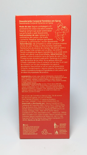 Kit Natura Mujer Kaiak Roll On + Jabón + Deo Con Respuesto