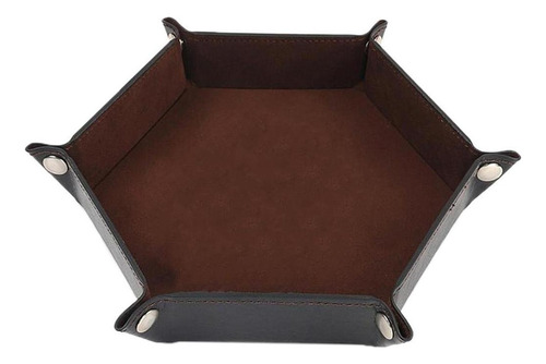 Bandeja De Dados Hexágono Plegable Soporte De Mesa Soporte