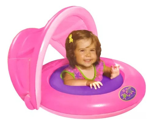 Flotador Con Techo Inflable Traje De Baño Bebe 6-24m Piscina