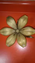 Comprar Cenicero Antiguo De Bronce En Forma De Flor
