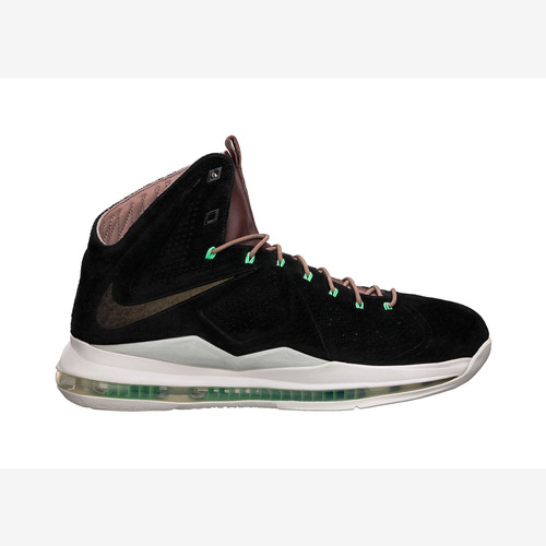 Zapatillas Nike Lebron X Ext Black Suede 607078-001   
