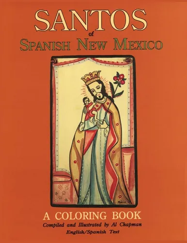 Libro: Santos Del Nuevo México Español, Un Libro Para Colore