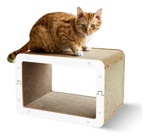 Cat Scratcher House Almohadillas Grandes Para Tablero Rascad