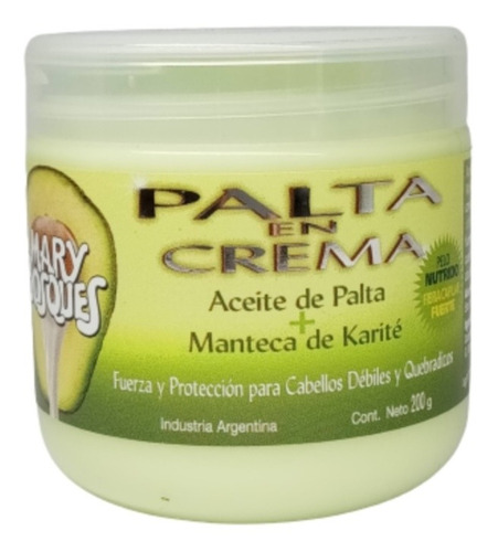 Palta En Crema X200g - Mary Bosques