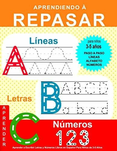 Libro : Aprender A Escribir Letras Y Numeros Libros En _g