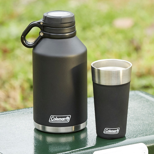 Termo Coleman Growler 1,9lts Acero Inox 76hs Frio 41hs Calor