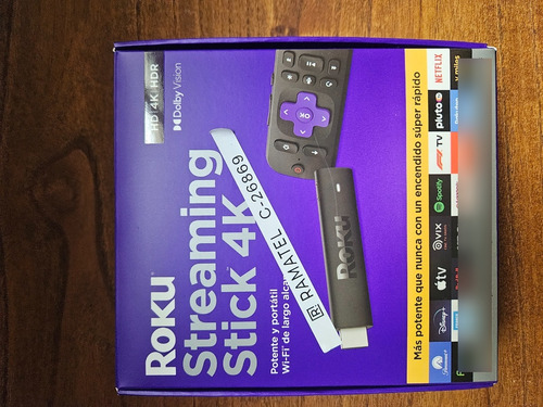 Roku Streaming Stick 4k | Dispositivo De Streaming 4k