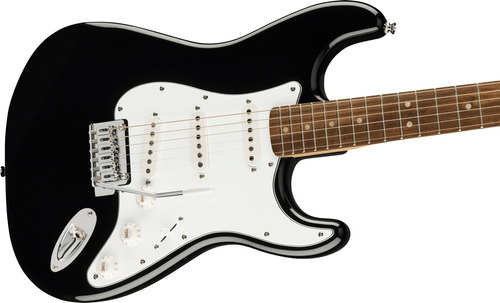 Kit Guitarra Eléctrica Squier Stratocaster C/ Amplificador Color Negro Material Del Diapasón Amaranth Orientación De La Mano Diestro