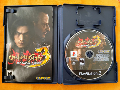 Onimusha 3 Demon Siege Ps2 Original Completo (Usado)