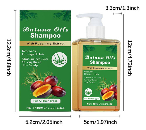 Shampoo Suaviza O Cabelo, Limpa O Couro Cabeludo, 100ml, Rep