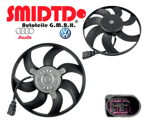 Motoventilador Aux T/siemens Sensor C/ac Audi A3 1.4 08-12