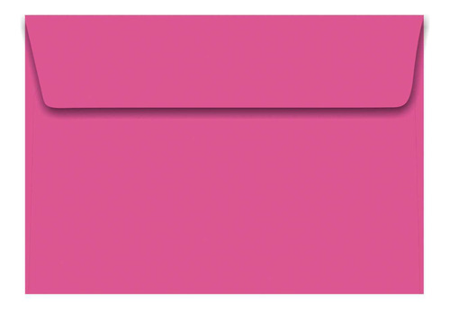 Envelope Convite Colorido 162x229mm Pink Com Plus 80g