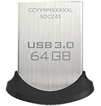 Pendrive Sandisk 64gb Ultra Fit Usb 3.0 Z43