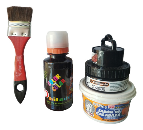 Kit Para Pintar Calzado Color Negro