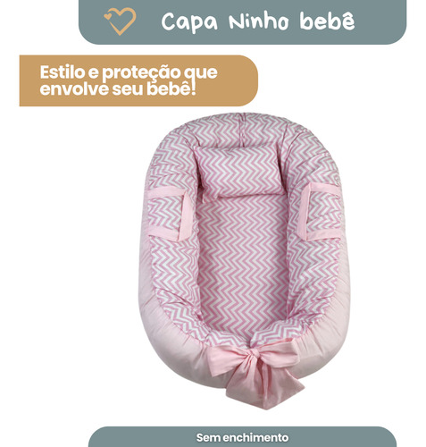 Capa Para Ninho Redutor Bebe Lindas Estampa Berco
