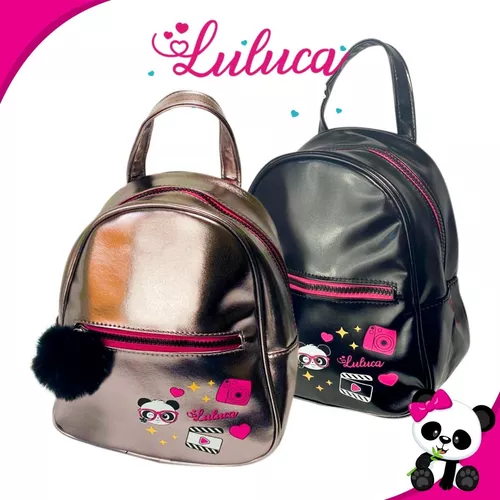 Mochila da Luluca r Meninas Infantil com Brilho Lançamento