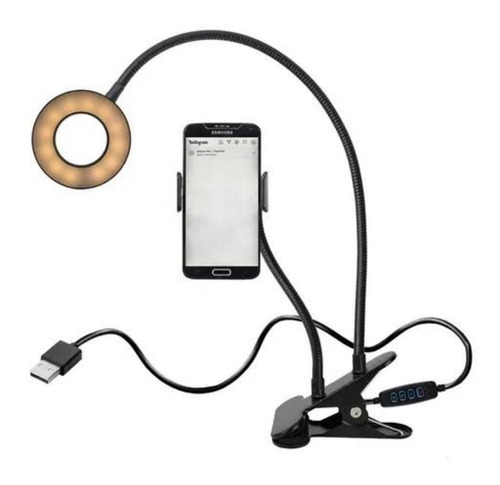 Ring Light Com Suporte Para Celulares X-cell