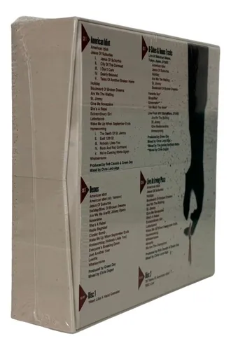 Box Green Day - American Idiot - 20th Anniv. 4cd + 2 Blu-ray