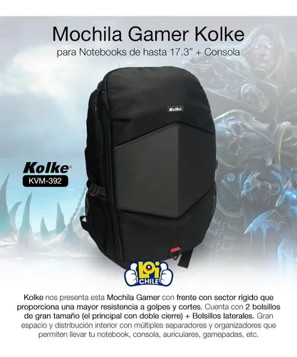 Mochila gamer kolke hotsell