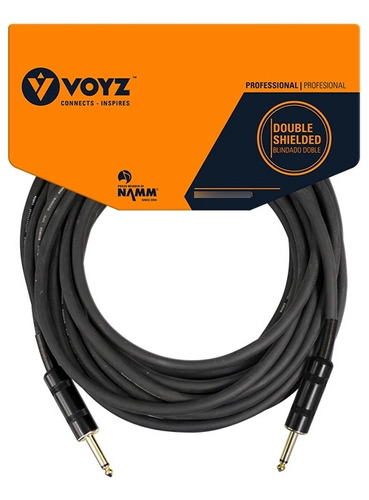 Cable Para Instrumentos Plug 1/4 A 1/4 6 Mt Doble Blindado