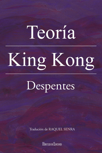 Libro Teoría King Kong