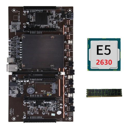 Placa Madre Minera X79 H61 Btc Lga 2011 Ddr3 Compatible Con