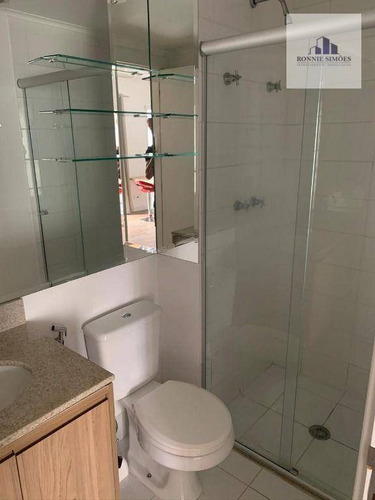 Imagem 17 de 30 de Apartamento À Venda Na Consolação, Edifício Mood, 1 Suíte, 1 Banheiro, 1 Sala Ampla, 1 Vaga De Garagem, 48m², São Paulo. - Ap1227