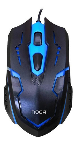 Imagen 3 de 3 de Kit de teclado y mouse gamer Noga NKB-909 Inglés US de color negro