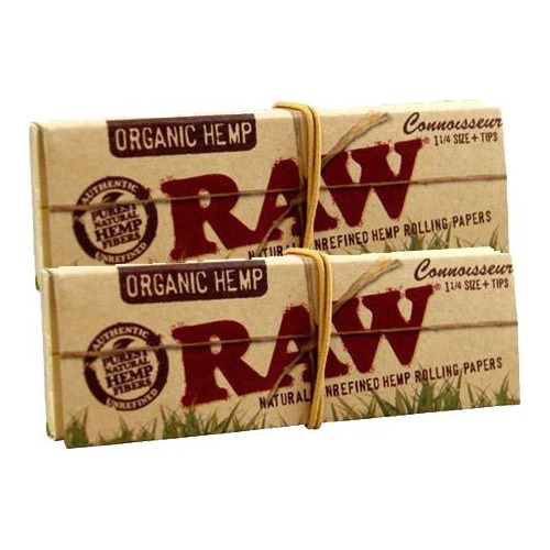 Papel De Armar Raw Organic C/tips  Size 1 1/4  Valhalla Grow