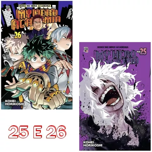 Mangá My Hero Academia / Boku no Hero Academia - Mangás JBC