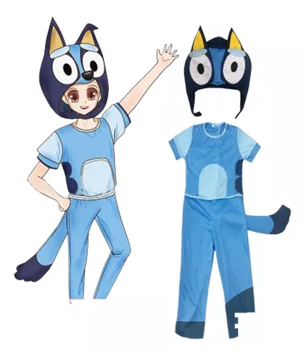  Disguise Disfraz de Bluey para niños, traje oficial de  personaje de Bluey con mono y máscara, talla pequeña clásica para niños  pequeños (2T) : Ropa, Zapatos y Joyería