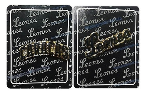 Pack De 2 Broches Prendedor Pin Leones Del Caracas